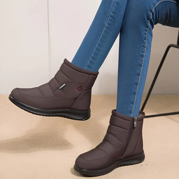 winter boots, waterproof boots, zip boots, ankle boots